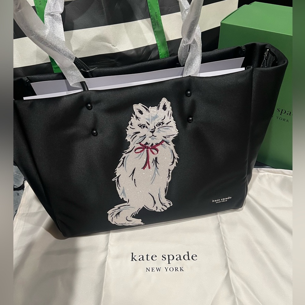 Kate Spade Whiskers Cat Tote